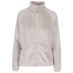 Trespass Womens Fleece Jacket Full Zip Telltale - 10, Stone