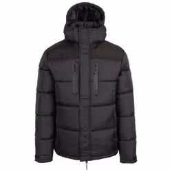 Trespass Mens Casual Padded Zip Jacket Parkstone - XS, Black