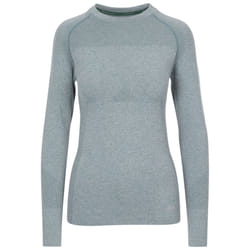 Trespass Womens Long Sleeve Workout Top Pelina - S, Teal Mist