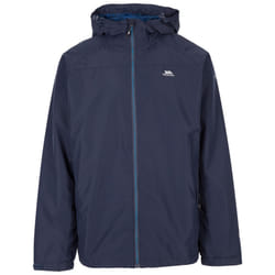 Trespass Mens Jacket Waterproof Hooded Tarrant - XL, Navy