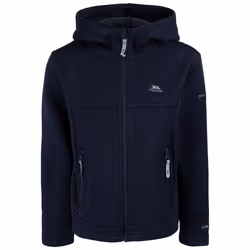 Trespass Kids Hooded Fleece Jacket Unisex Donny - 9-10 Years, Navy