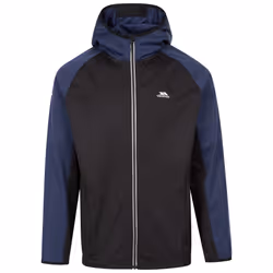 Trespass Mens Activewear Hooded Jacket Furst - L, Black