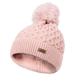 Trespass Womens Hat Cable Knit With PomPom Freja