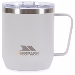 Trespass Insulated Thermal Travel Mug Nooper - One Size, Platinum