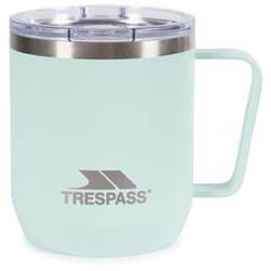 Trespass Insulated Thermal Travel Mug Nooper - One Size, Teal Mist
