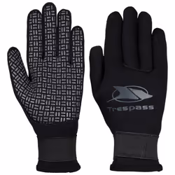 Trespass Unisex Wetsuit Gloves Cray - M/L, Black