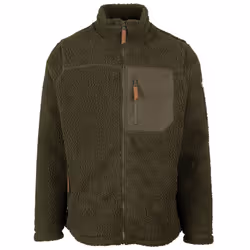 Trespass Mens Sherpa Fleece Jacket Airtrap Buck B - L, Ivy