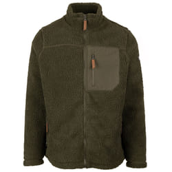 Trespass Mens Sherpa Fleece Jacket Airtrap Buck B - S, Ivy
