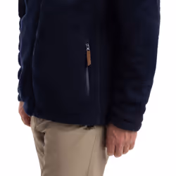 Trespass Mens Sherpa Fleece Jacket Airtrap Buck B - S, Navy
