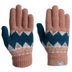 Trespass Kids Fleece Gloves Fitted Cuff Norta - 5/7, Misty Rose