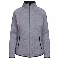 Trespass Womens Marl Fleece Full Front Zip Toddy - M, Grey Marl