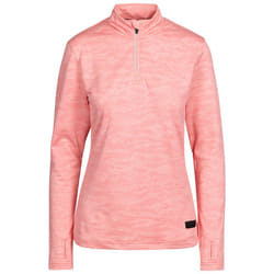 Trespass Women DuoSkin Active 1/4 Zip Top Livia - 12, Pink Shell