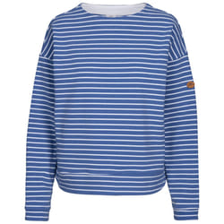 Trespass Women Casual Striped Marl Top Soothing - 16, Indigo Tone