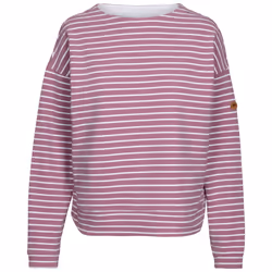 Trespass Women Casual Striped Marl Top Soothing - 16, Light Mulberry