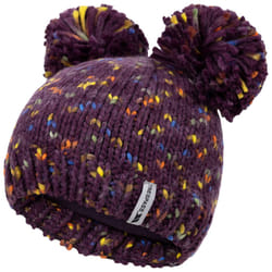 Trespass Unisex Kids Knitted Hat Fleece Lined Ted - 2/4, Potent Purple