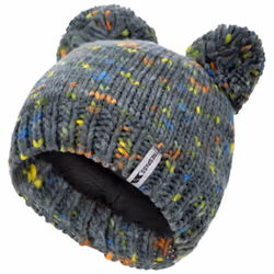 Trespass Unisex Kids Knitted Hat Fleece Lined Ted - 5/7, Spruce Green
