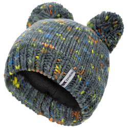 Trespass Unisex Kids Knitted Hat Fleece Lined Ted - 8/10, Spruce Green