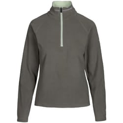 Trespass Womens Skylar Outdoor Walking 1/2 Zip Pullover Fleece Jumper - L, Herb
