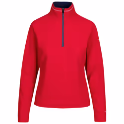 Trespass Womens Fleece Jacket With 1/2 Zip Skylar - 8, Red