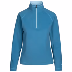 Trespass Womens Fleece Jacket With 1/2 Zip Skylar - 16, Storm Blue