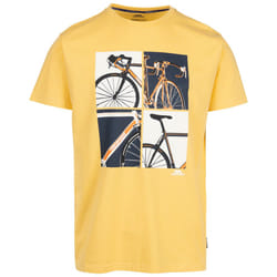 Trespass Mens Casual Fit Printed T-Shirt  Chowder - M, Pale Maize
