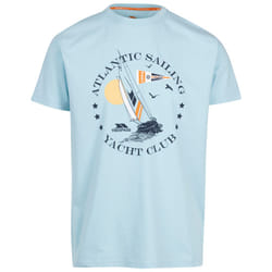 Trespass Mens Casual Fit Printed T-Shirt Cedarf - S, Seafoam