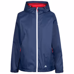 Trespass Womens Waterproof Rain Jacket Tayah II - 8, Navy