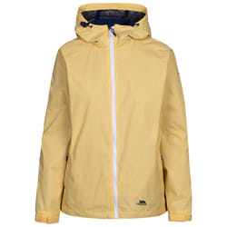 Trespass Womens Waterproof Rain Jacket Tayah II - 8, Pale Maize