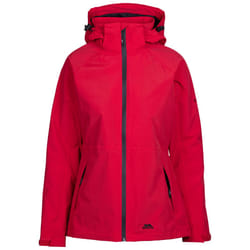 Trespass Womens Waterproof Jacket Tilbury - 8, Red