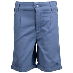 Trespass Girls Shorts Elasticated Waist Hunniee - 9-10 Years, Denim Blue