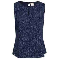 Trespass Womens Casual Striped Vest Top Kelly - 8, Navy Spot