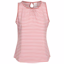Trespass Womens Casual Striped Vest Top Kelly - 8, Light Mulberry Stripe