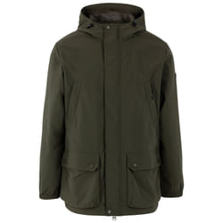 Trespass Mens Jacket Hooded with Pockets Cutsdean - XL, Dark Vine