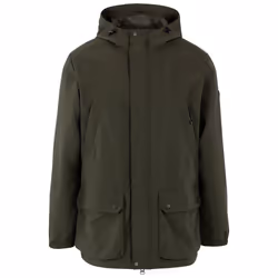 Trespass Mens Jacket Hooded with Pockets Cutsdean - XXL, Dark Vine