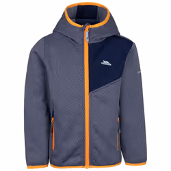 Trespass Kids Fleece Hooded with Full Zip Playton - 11-12 Years, Navy