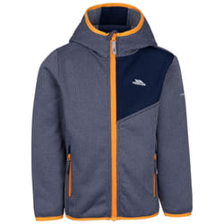 Trespass Kids Fleece Hooded with Full Zip Playton - 9-10 Years, Navy