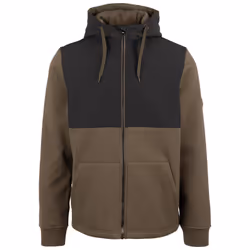 Trespass Mens Casual Top Hoodie Pockets Critch - M, Dark Vine