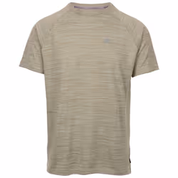 Trespass Mens Activewear Top Quickdry Leecana - 3XL, Light Sage Marl