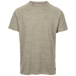 Trespass Mens Activewear Top Quickdry Leecana - 3XL, Light Sage Marl