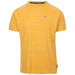 Trespass Mens Activewear Top Quickdry Leecana - S, Pale Maize Marl