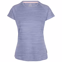 Trespass Womens Active Top Quick Dry Vickland - 16, Denim Blue Marl