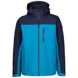 Trespass Mens Waterproof Jacket Zip Hood Curbridge - M, Bondi Blue