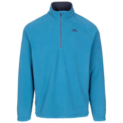 Trespass Mens Fleece Jumper 1/2 Zip Blackford - L, Bondi Blue