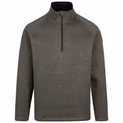 Trespass Mens Fleece Top - Corsham - XS, Dark Vine Marl
