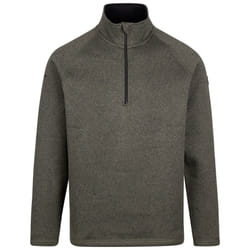 Trespass Mens Fleece Top - Corsham - XS, Dark Vine Marl