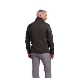 Trespass Mens Fleece Top - Corsham - XS, Dark Vine Marl