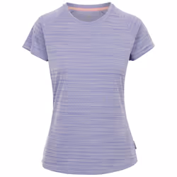 Trespass Womens Active Top Quick Dry Vickland - 12, Sky Blue Marl