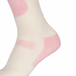 Trespass Unisex Kids Winter Sports Socks Convex - 12-3, Candy Pink/Off White