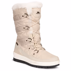 Trespass Womens Snow Boot Fleece Waterproof Evelyn - 5, Stone