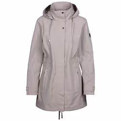 Trespass Womens Waterproof Jacket Pavlina - 20, Oatmilk